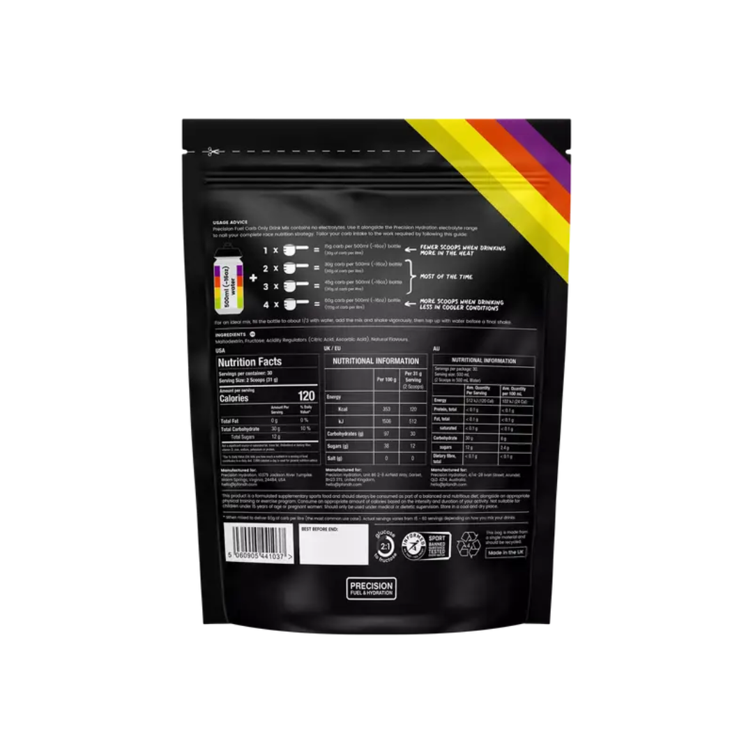 PF Carb Only Drink Mix – Flexible High-Carb Fuel for Endurance Athletes Nutrition Drinks & Shakes Endurance kollective Precision Fuel & Hydration