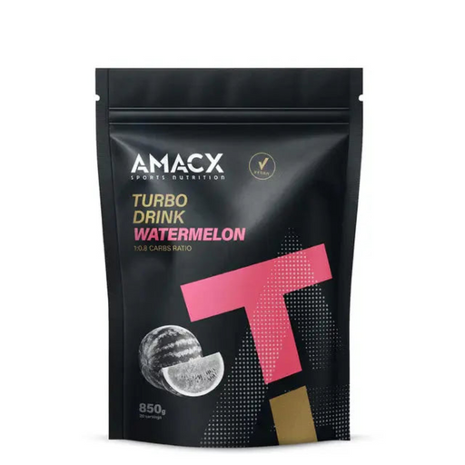 Amacx Turbo Drink Watermelon – 40g & 80g Dual-Carb Energy Mix for Endurance Athletes Nutrition Drinks & Shakes Endurance kollective Amacx