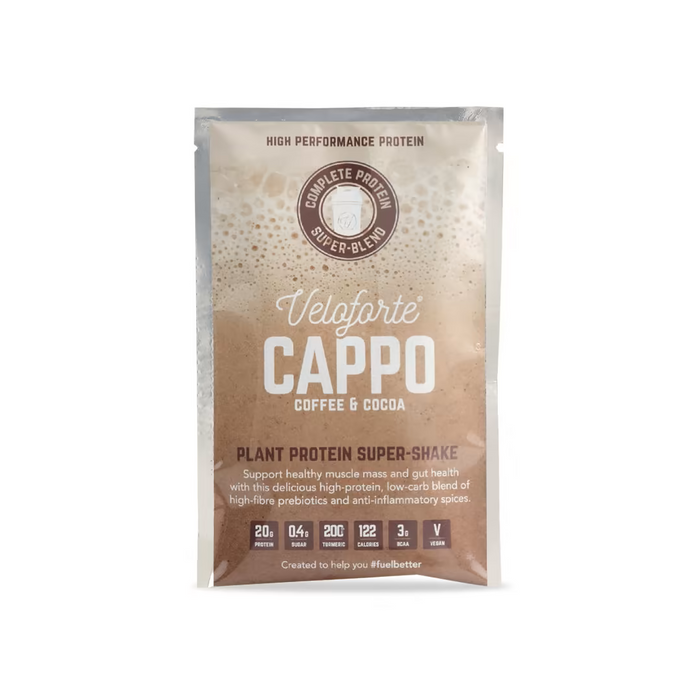 Veloforte Cappo – Plant-Based Cappuccino Protein Shake Nutrition Drinks & Shakes Endurance kollective Veloforte