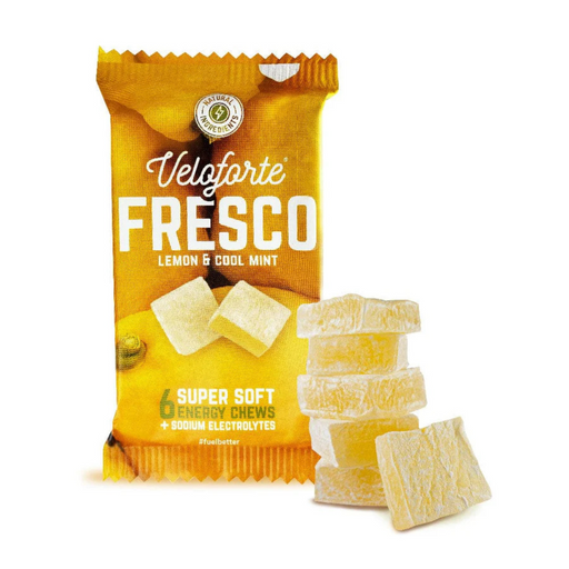 Veloforte Fresco Lemon & Mint Chews – Natural Energy Chews for Endurance Athletes Nutrition Gels & Chews Endurance kollective Veloforte