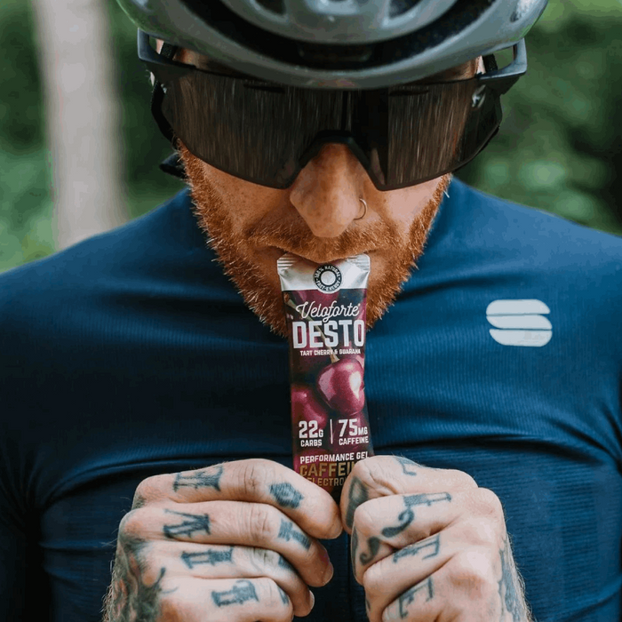 Veloforte Desto Energy Gel – High-Intensity Fuel with Natural Caffeine Nutrition Gels & Chews Endurance kollective Veloforte