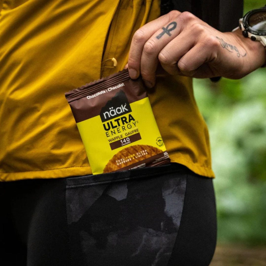 Näak Ultra Energy™ Waffle Sustainable Fuel for Endurance Athletes