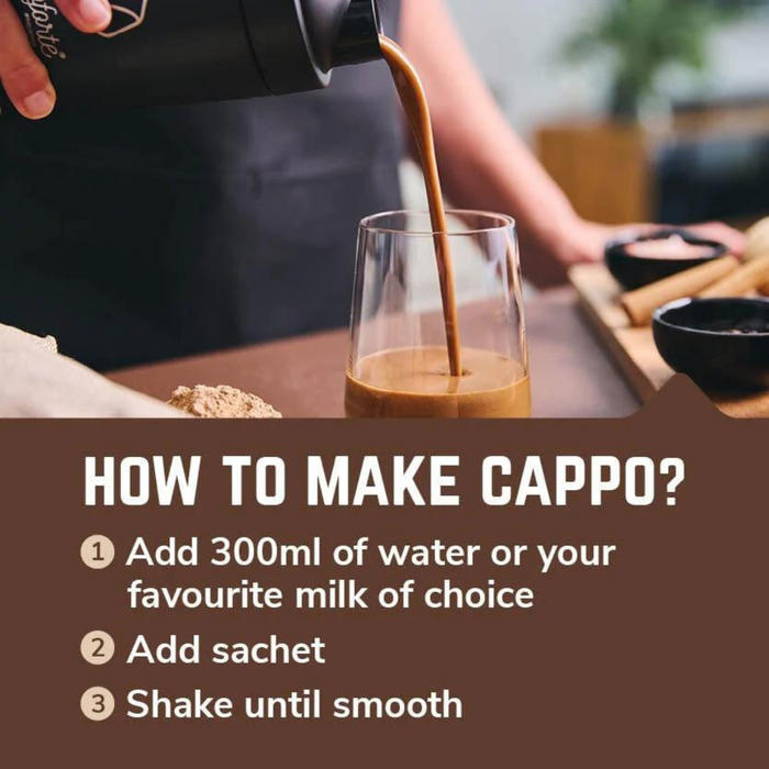 Veloforte Cappo – Plant-Based Cappuccino Protein Shake Nutrition Drinks & Shakes Endurance kollective Veloforte