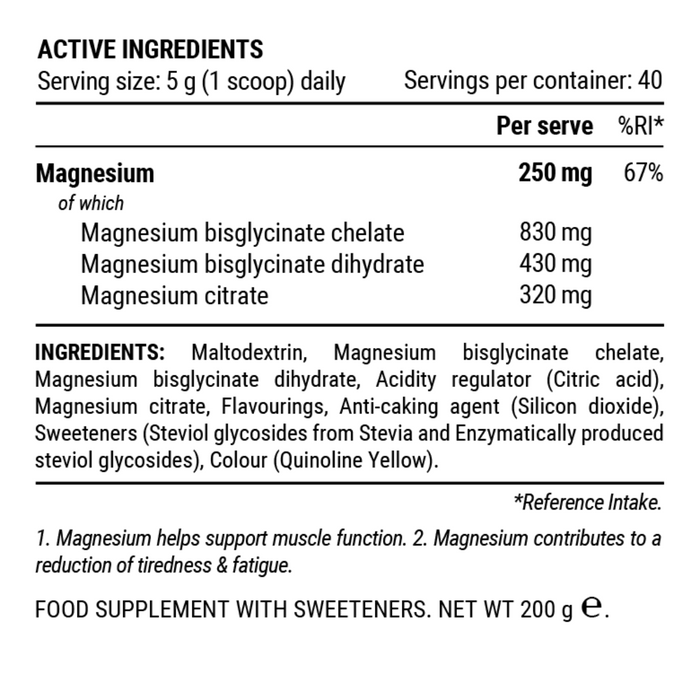 Pillar Performance Triple Magnesium Pineapple & Coconut Recovery Pouch Vitamins & Supplements Endurance kollective Pillar Performance