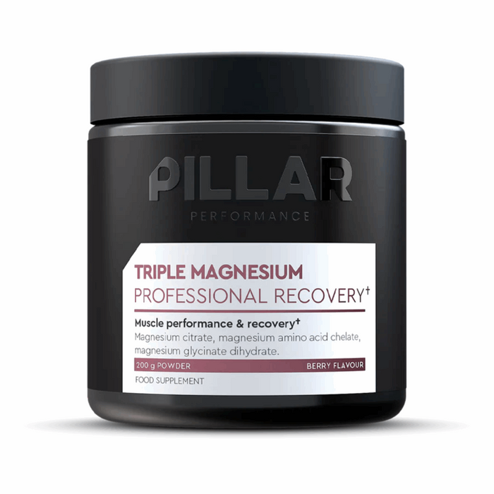 Pillar Triple Magnesium Powder - Natural Berry supplement Endurance kollective Pillar Triple Magnesium Powder - Natural Berry supplement Pillar Vitamins and supplements