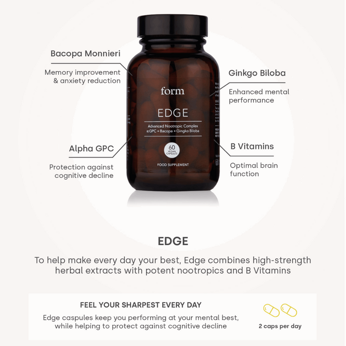 Form Edge cognitive function supplement Endurance kollective Form Edge cognitive function supplement Form Vitamins and supplements