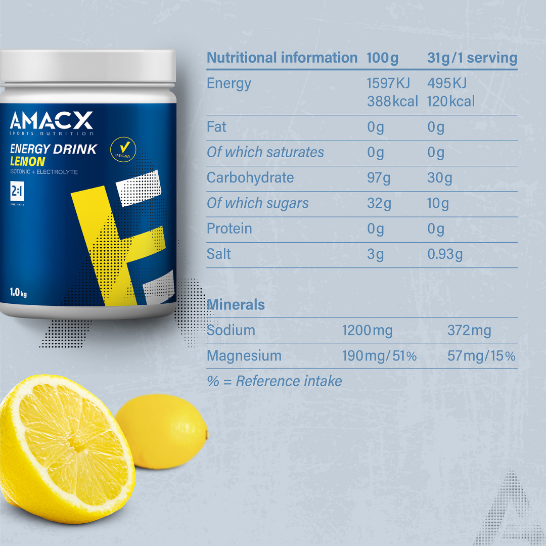 AMACX – ISOTONIC ENERGY DRINK Nutrition Drinks & Shakes Endurance kollective Amacx