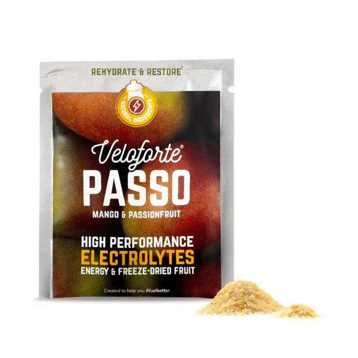 Veloforte Passo – Mango & Passion Fruit Hydration & Energy Drink Mix Nutrition Drinks & Shakes Endurance kollective Veloforte