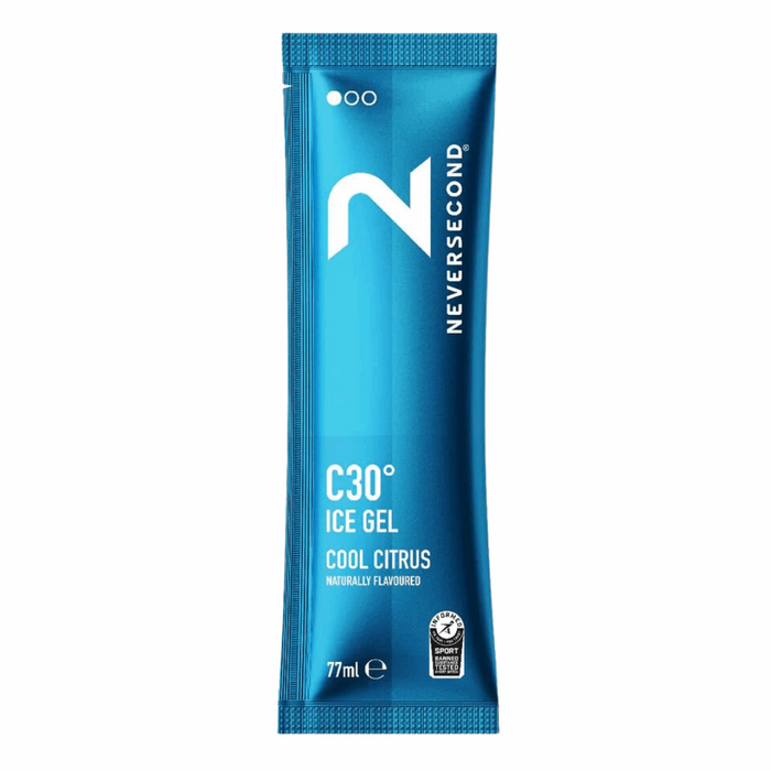NEVERSECOND C30 Ice gel Cool Citrus Energy Gel (8 sachets) Nutrition Gels & Chews Endurance kollective NeverSecond