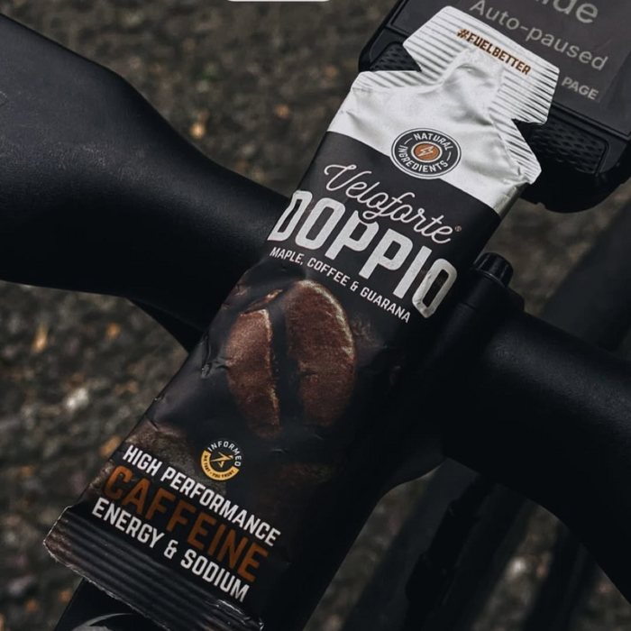 Veloforte Doppio Energy Gel – Smooth Energy with Natural Caffeine Nutrition Gels & Chews Endurance kollective Veloforte