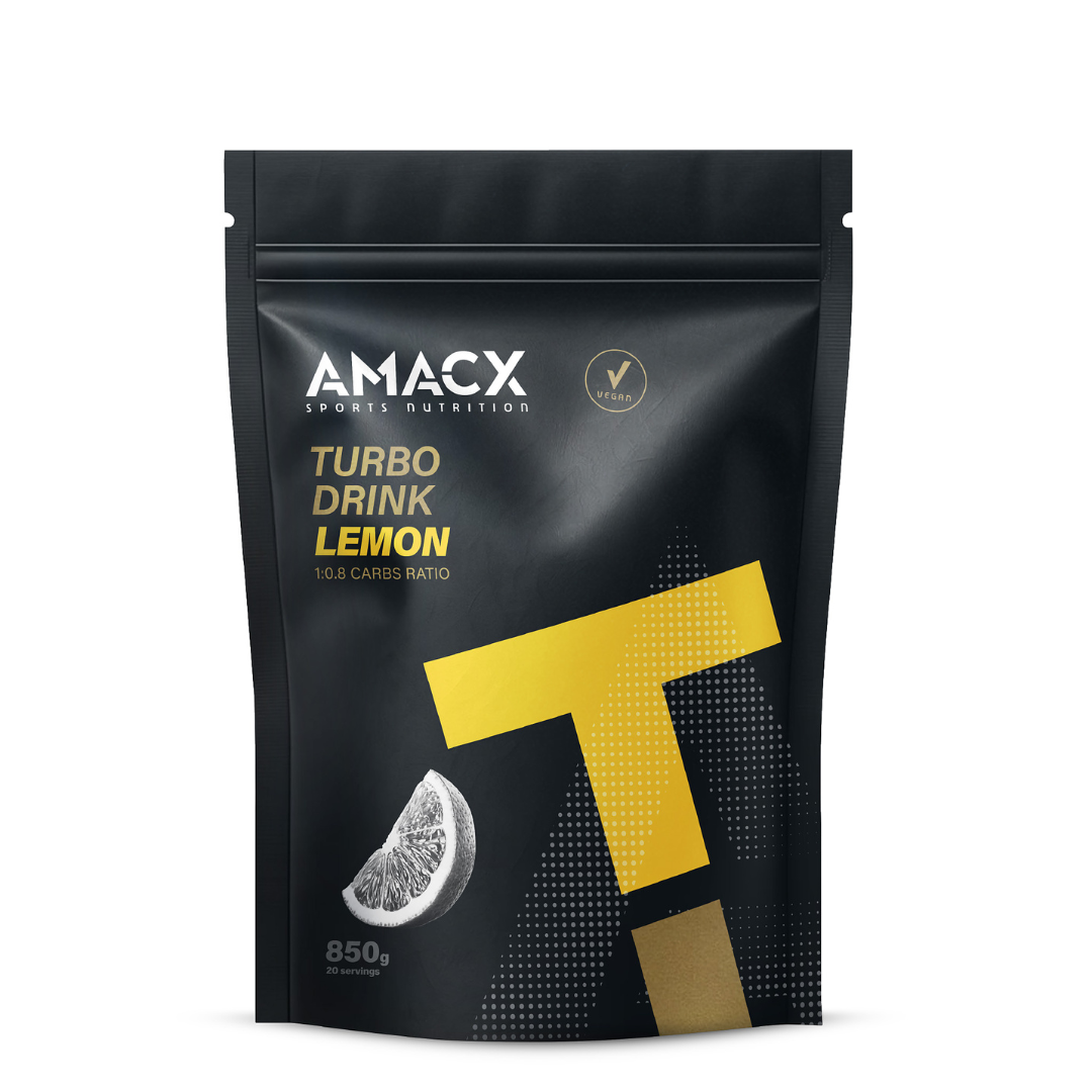 Amacx Turbo Drink Lemon – 40g & 80g Dual-Carb Energy Mix for Endurance Athletes Nutrition Drinks & Shakes Endurance kollective Amacx
