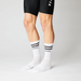 FINGERSCROSSED Aero stripes socks white Socks Endurance kollective Endurance kollective