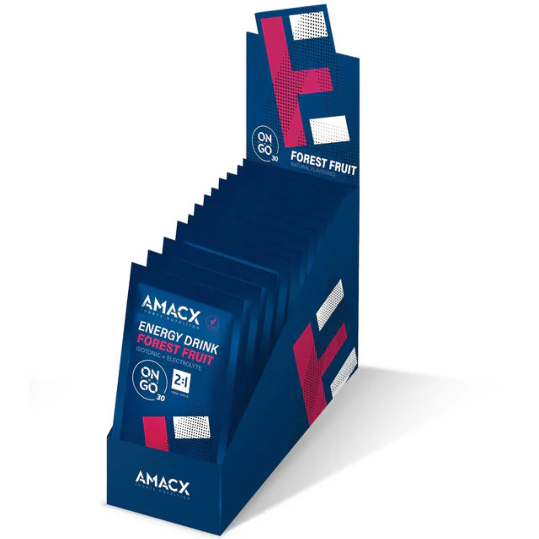 Amacx Energy Drink Forest Fruit 12 Pack – Isotonic Hydration & Performance Fuel Nutrition Drinks & Shakes Endurance kollective Amacx