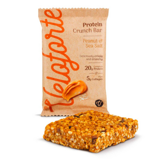 Veloforte Peanut & Sea Salt Protein Crunch Bar Nutrition Bars Endurance kollective Veloforte