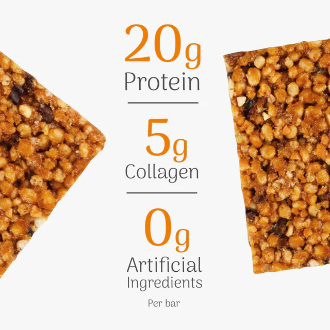 Veloforte Cocoa & Ginger Protein Crunch Bar | 20g Protein & Collagen Nutrition Bars Endurance kollective Veloforte