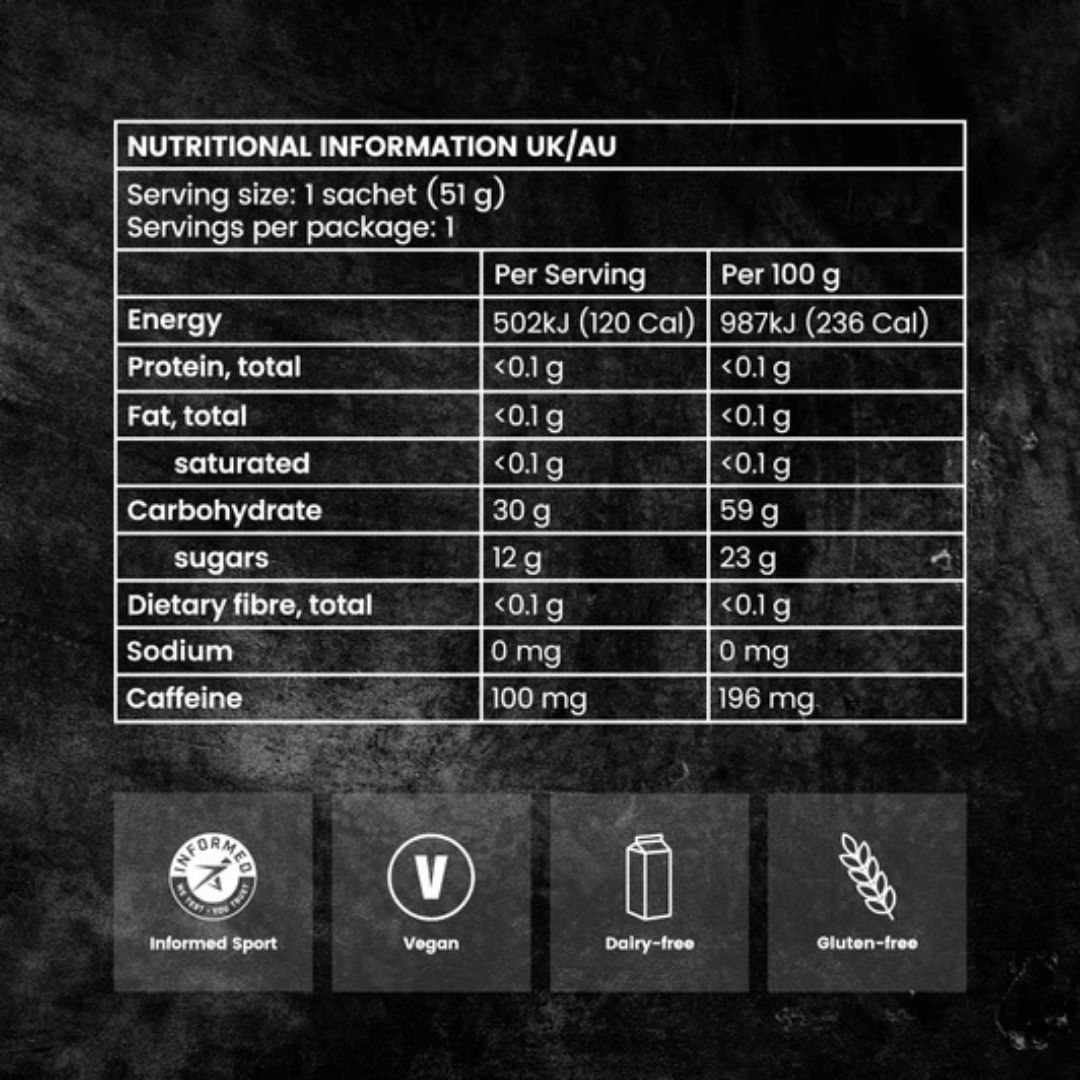 PF 30 Caffeine Gel 100mg Caffeine + 30g Carbs for Endurance Athletes Nutrition Gels & Chews Endurance kollective Precision Fuel & Hydration