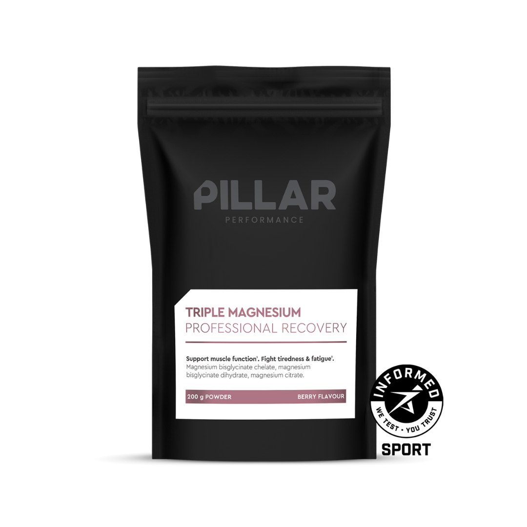 Pillar Performance Triple Magnesium Lemon Lime Vitamins & Supplements Endurance kollective Pillar Performance