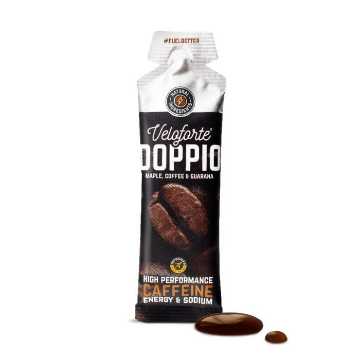 Veloforte Doppio Energy Gel – Smooth Energy with Natural Caffeine Nutrition Gels & Chews Endurance kollective Veloforte