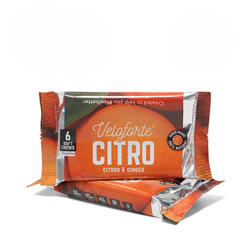 Veloforte Citro Citrus and Ginger Chews Nutrition Gels & Chews Endurance kollective Veloforte