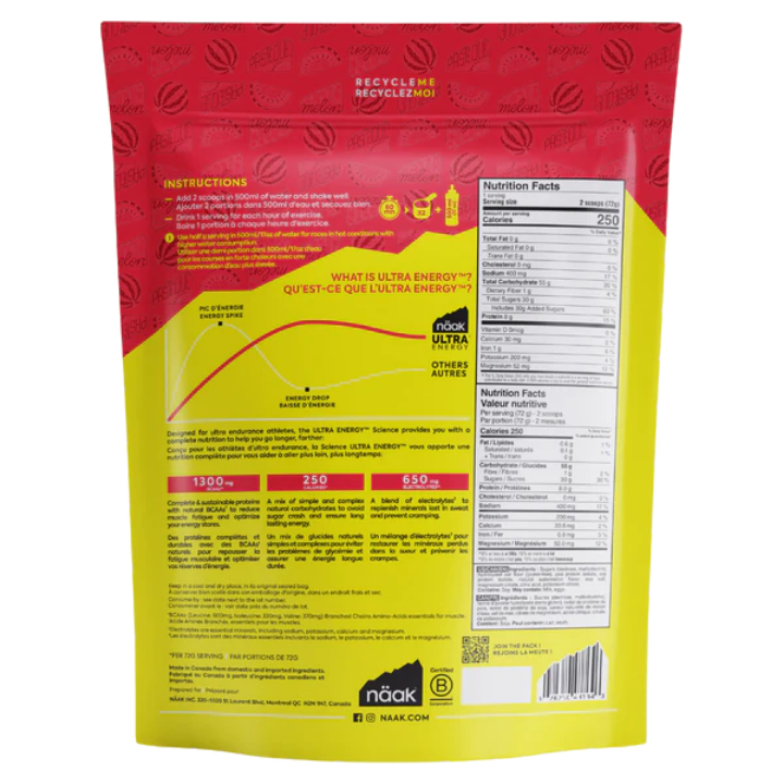 Näak Ultra Energy™ Drink Mix – Complete Fuel for Ultra Endurance