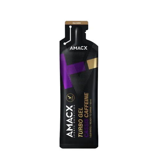 Amacx Turbo Gel Cassis Caffeine – 40g Carbs + Caffeine | Endurance Energy Gel for Running & Cycling Nutrition Gels & Chews Endurance kollective Amacx