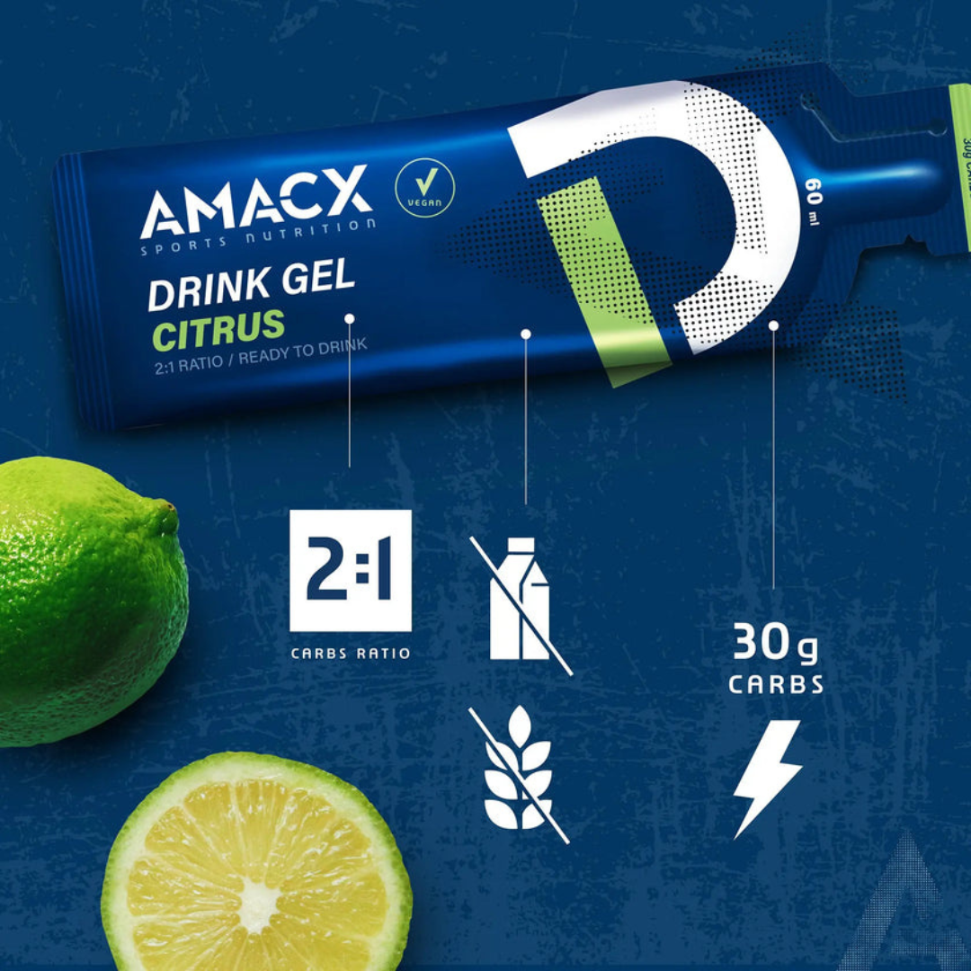 Amacx Drink Gel – Rapid Energy & Hydration for Endurance Athletes Nutrition Gels & Chews Endurance kollective Amacx