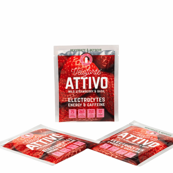 Veloforte Attivo Electrolyte, energy and caffeine Drink Mix Nutrition Drinks & Shakes Endurance kollective Veloforte
