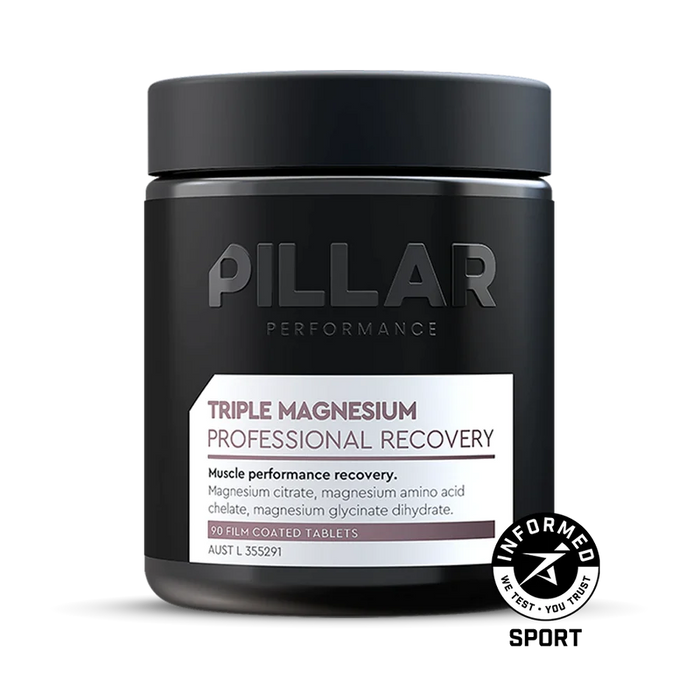 Pillar Performance Triple Magnesium Tablets Vitamins and supplements Endurance kollective Pillar Performance