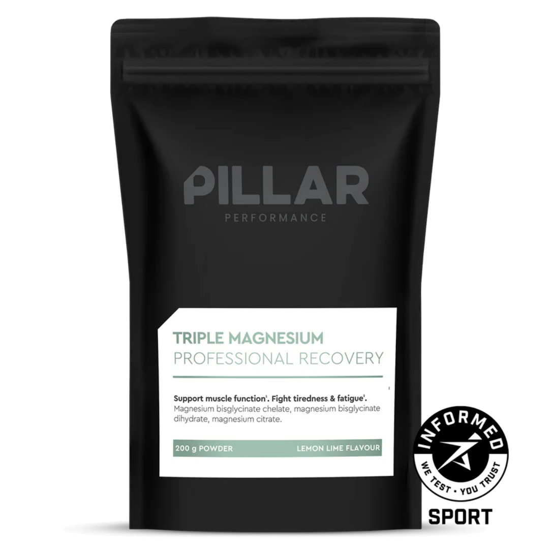 Pillar Performance Triple Magnesium – Lemon Lime Pouch Vitamins & Supplements Endurance kollective Pillar Performance